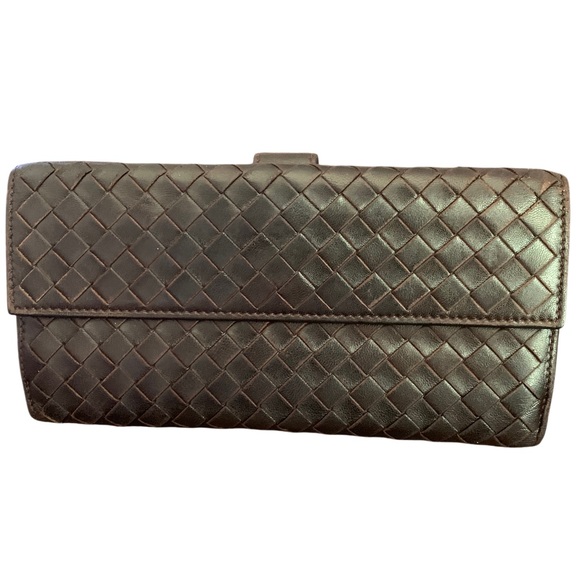 Bottega Veneta
Intrecciato Weave Leather Continental Wallet
Brown - Picture 1 of 12